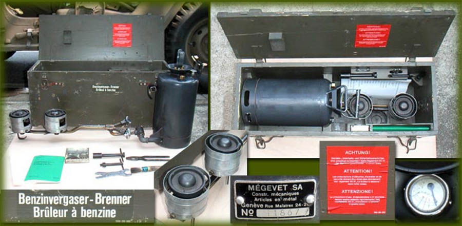 Benzinvergaser-Brenner