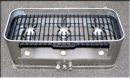 Willis three burner alcohol marine stove