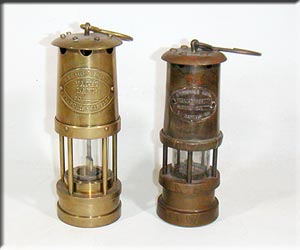 Weems&Plath Yacht Lamp + FERNDALE COAL & MINING CO LAMP